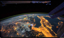 La terra vista dallo spazio