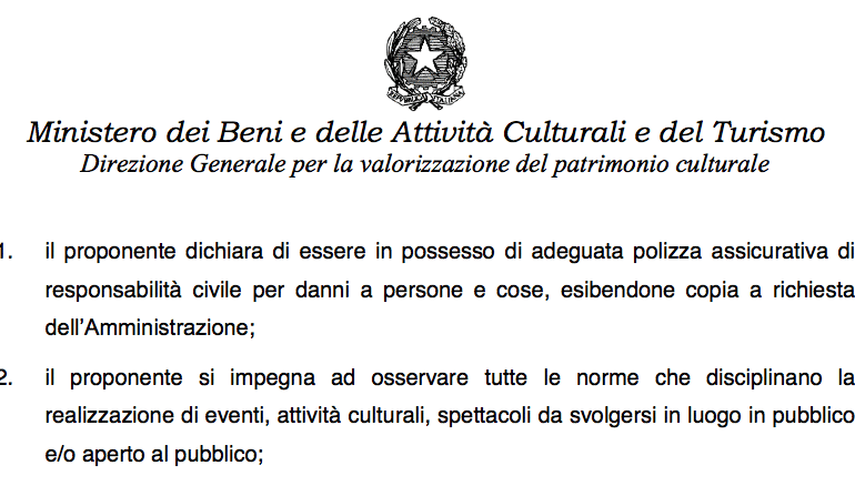 Avviso pubblico del Ministero