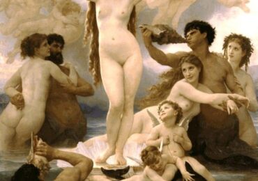 William-Adolphe Bouguereau, La nascita di Venere, 1879, Musée d'Orsay, Parigi