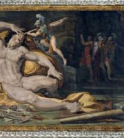 "Ulisse e Polifemo", Pellegrino Tibaldi, 1550