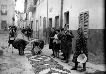 Una fotografia originale dall'archivio di Don Silvestro (per gentile concessione di Alfio Ripanelli)