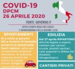 DPCM 26 aprile 2020